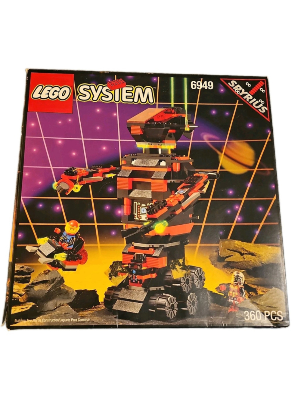 LEGO Space: Robo-Guardian 6949 Box & Instructions